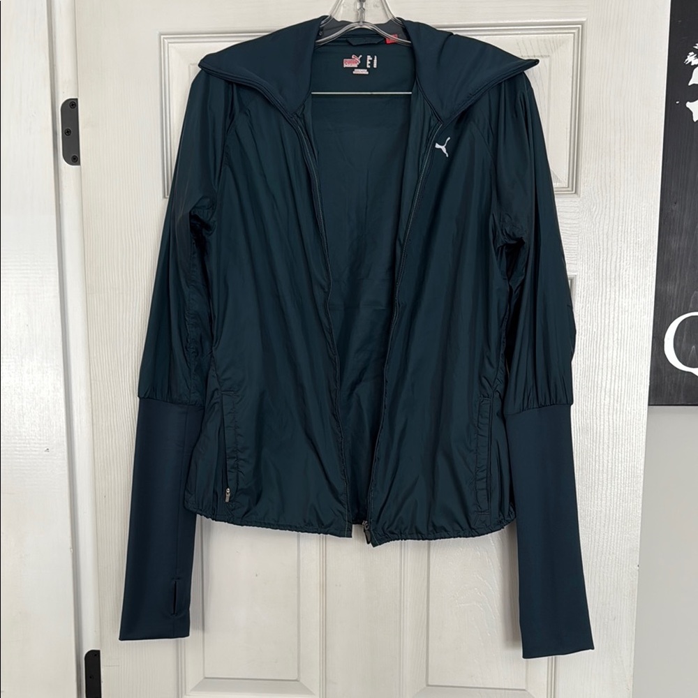 Puma Black Bomber Jacket Sleek Minimalist Design